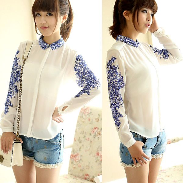 Blusa Chiffon